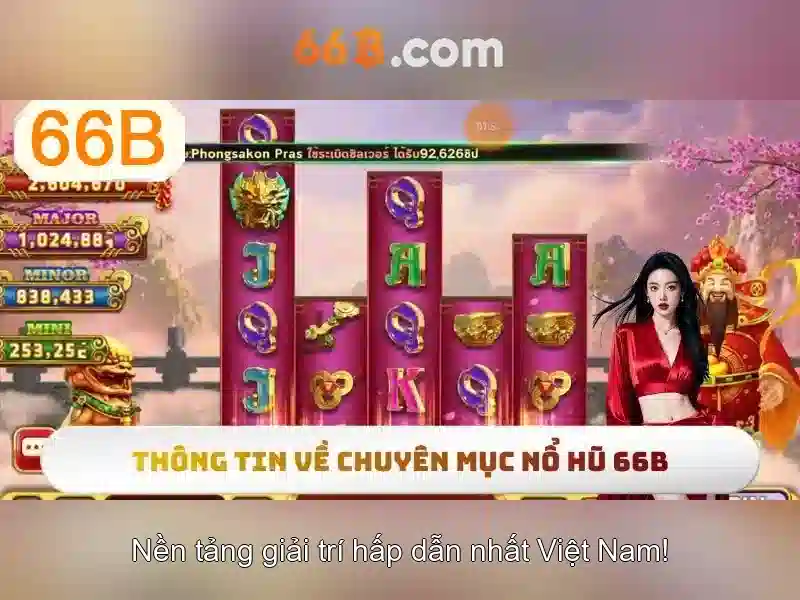 Code 66B – Trải Nghiệm Slot Đa Dạng